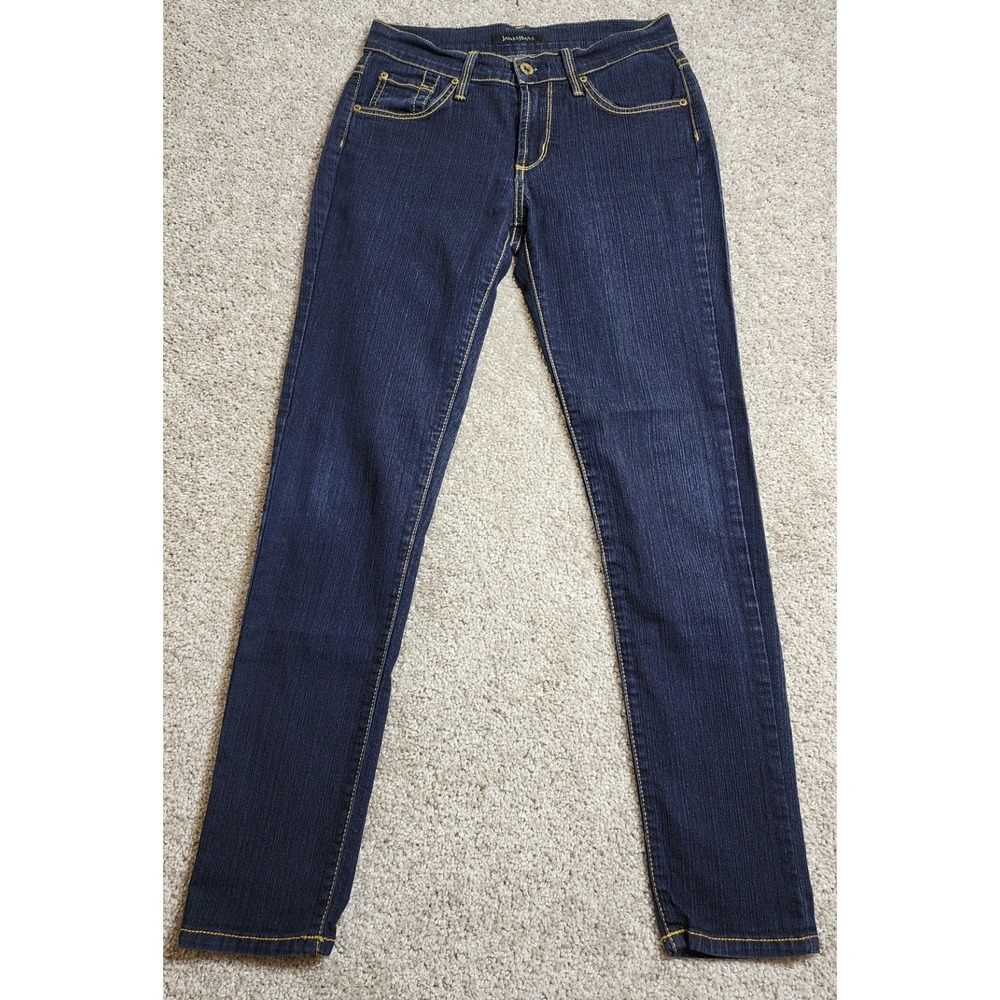 James Jeans Twiggy "China Doll" Dark Wash Indigo Skinny Jeans Classic Y2K 27